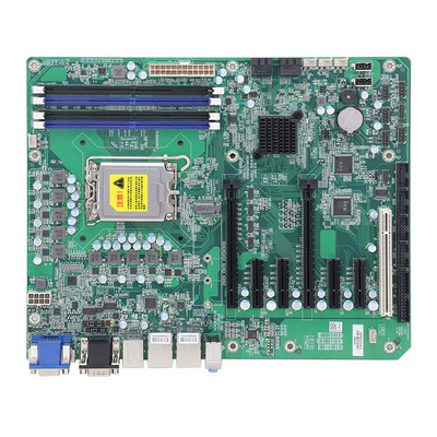 Q670芯片组ATX工业母板，支持第12/13/14代Intel Core系列处理器，LGA1700，DDR4，双Intel网卡，USB3.2，M.2，6 COMs，2x PCIE 16X 4.0，3x PCIE 4X 4.0，1x PCIE 4X 3.0，1x PCI
